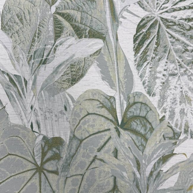 Шпалери вінілові на флізеліновій основі зелені AS Creation Royal Botanic 1,06 х 10,05м (39409-2)