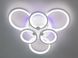 Потолочная LED-люстра с диммером и подсветкой, 130W
