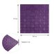 Панель стеновой самоклеящийся декоративный 3D Кирпич Фиолетовый 700х770х5мм (016-5), Фиолетовый, Фиолетовый