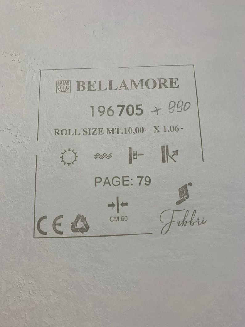 Шпалери вінілові на флізеліновій основі Wiganford Bellamore Золотистий 1,06 х 10,05м (196705)