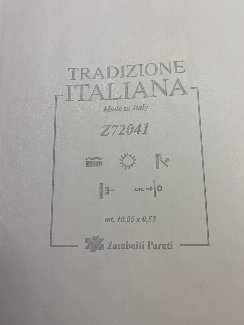 Шпалери вінілові на флізеліновій основі Zambaiti Parati Tradizione Italiana Золотистий 0,53 х 10,05м (Z72041)