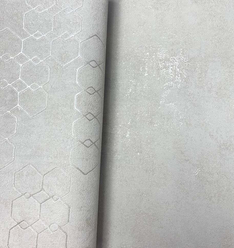 Шпалери вінілові на флізеліновій основі AS Creation New Walls молочний 0,53 х 10,05м (37425-1)