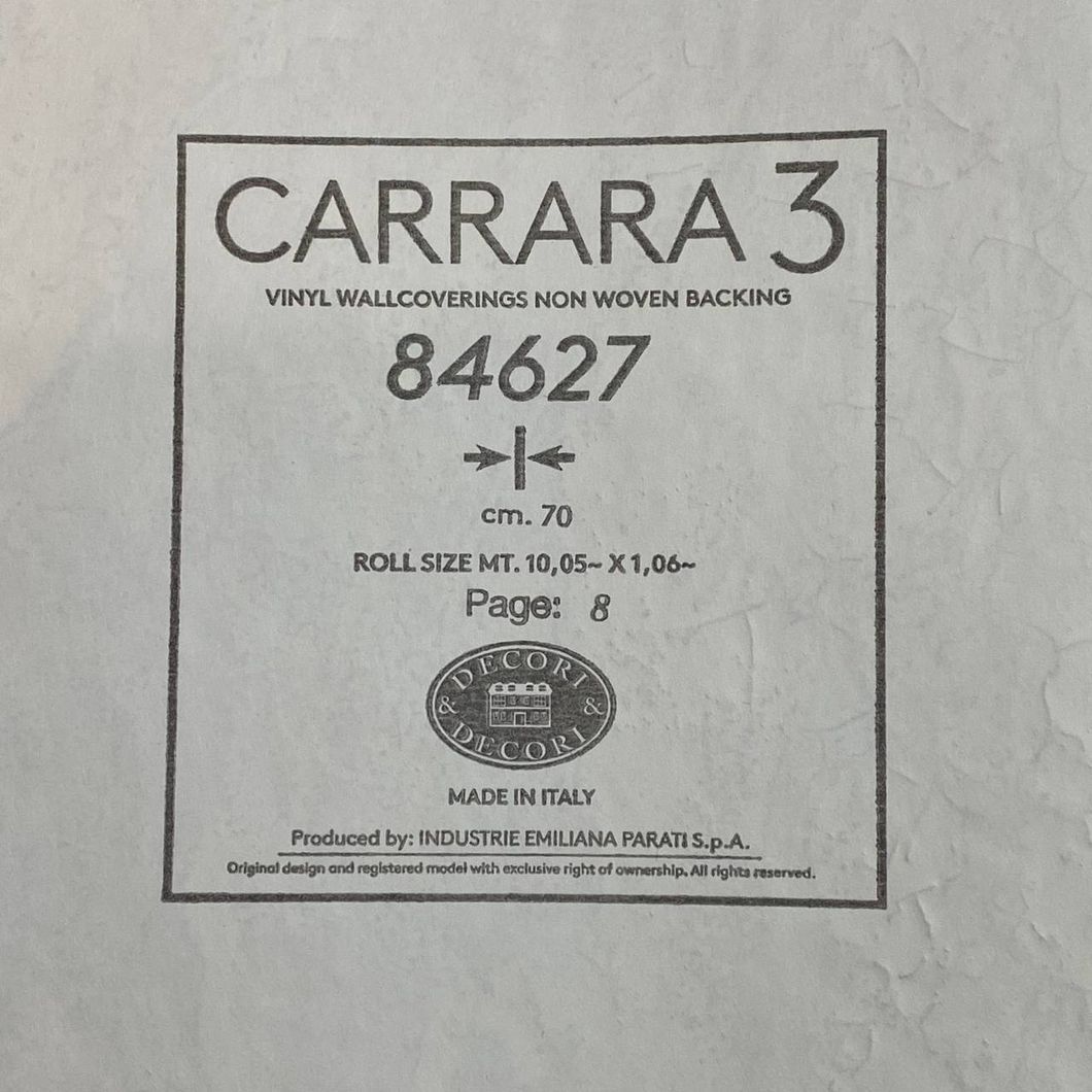 Шпалери вінілові на флізеліновій основі Emiliana Parati Carrara золотистий 1,06 х 10,05м (84627)