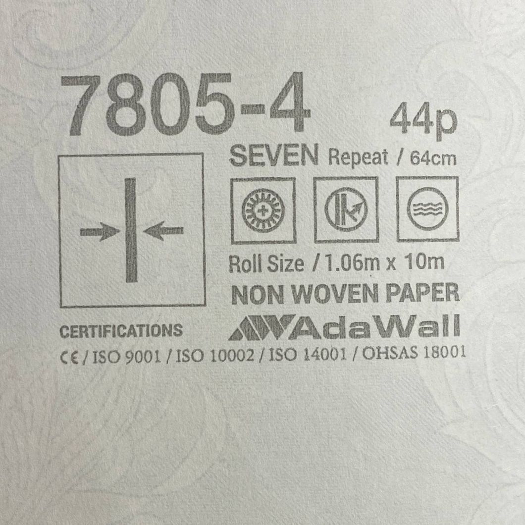 Обои виниловые на флизелиновой основе синий AdaWall Seven 1,06 х 10,05м (7805-4)