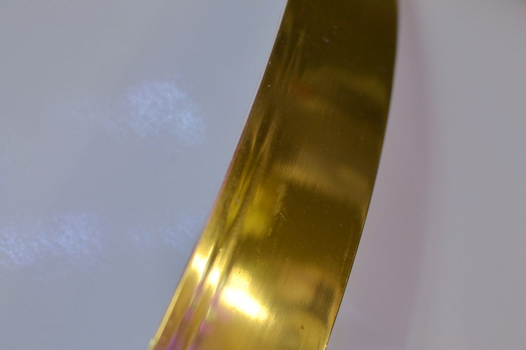 Накладка декоративна на карниз (багет) ширина 5 см (102168), Золотий, Золотий
