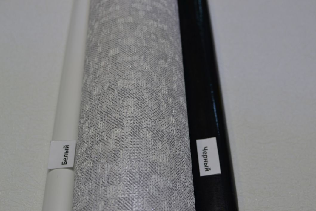 Шпалери вінілові на паперовій основі Слов'янські шпалери Comfort + B40,4 Дубляж сірий 0,53 х 15м (5634-10),