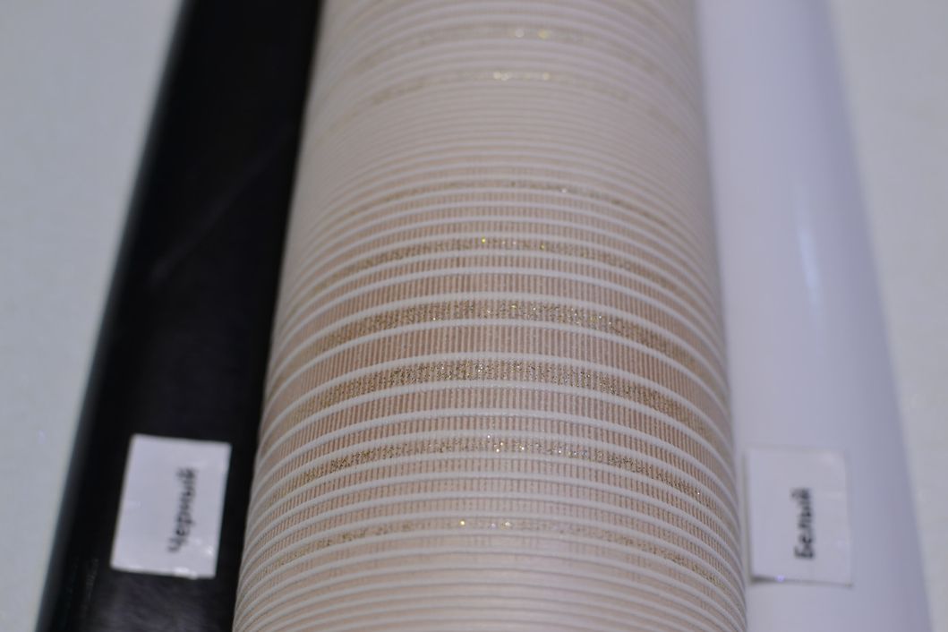 Шпалери вінілові на паперовій основі Слов'янські шпалери B40,4 Блюз бежевий 0,53 х 15м (5633 - 01)