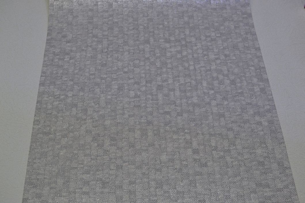 Обои виниловые на бумажной основе Славянские обои Comfort+ B40,4 Дубляж серый 0,53 х 15м (5634-10),