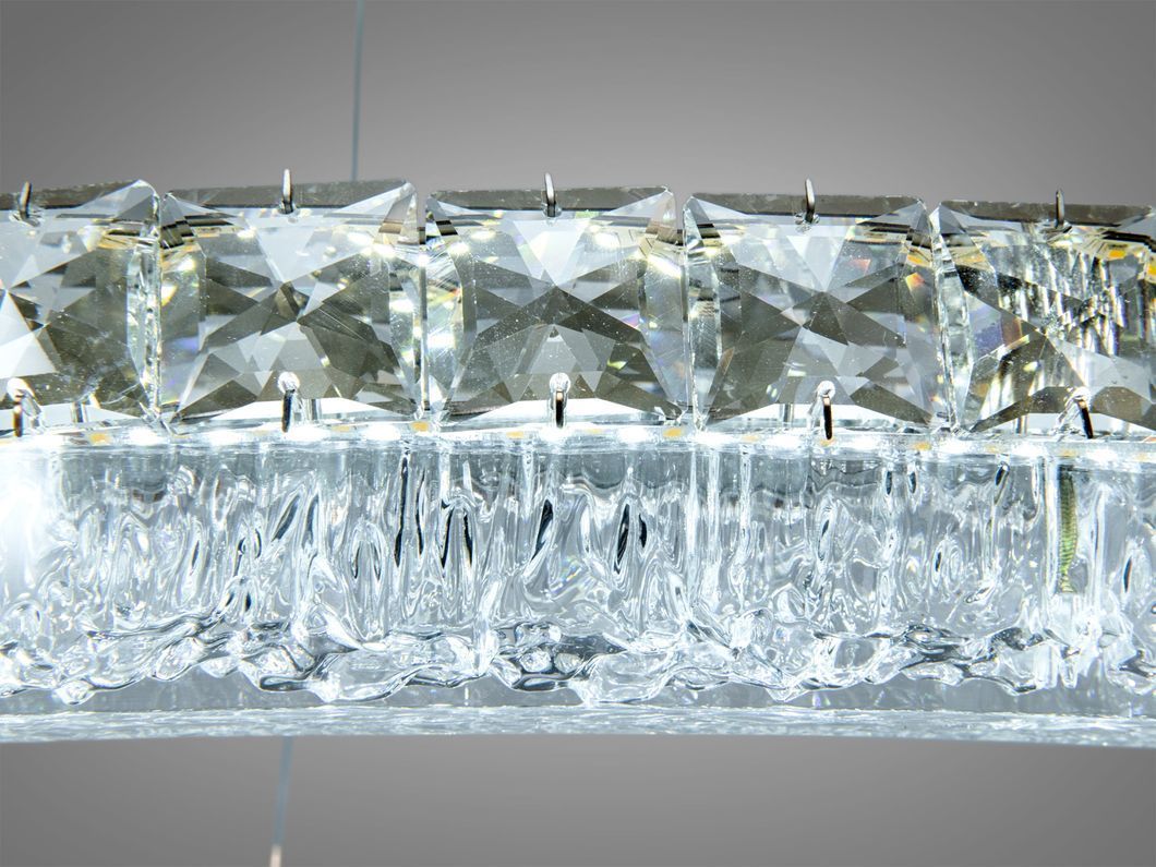 Хрустальная светодиодная люстра-подвес, 60W