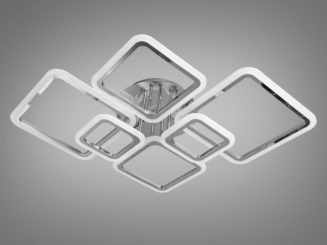 LED-люстра с диммером и RGB подсветкой, 105W