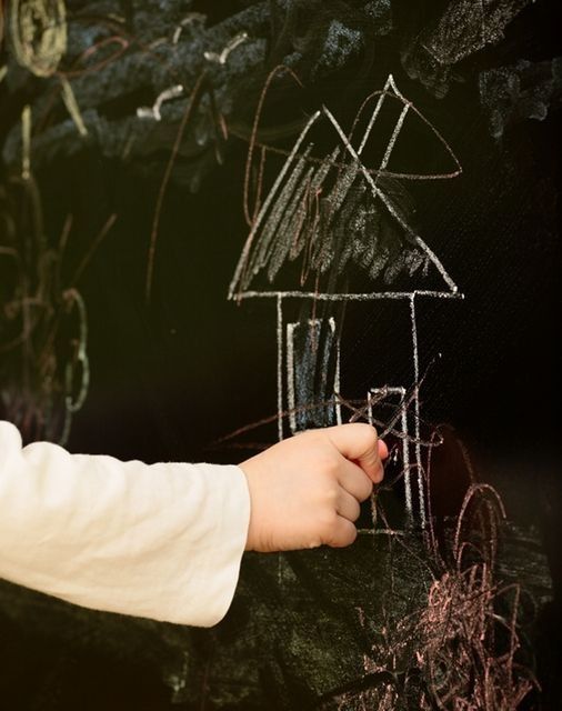 Самоклейка декоративна для малювання Patifix Шкільна дошка чорний матовий 0,45 х 1м (18-7505), Черный, Чорний