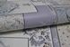 Шпалери вінілові на паперовій основі супер мийка Vinil MHK Самарканд сірий 0,53 х 10,05м (3-1053)