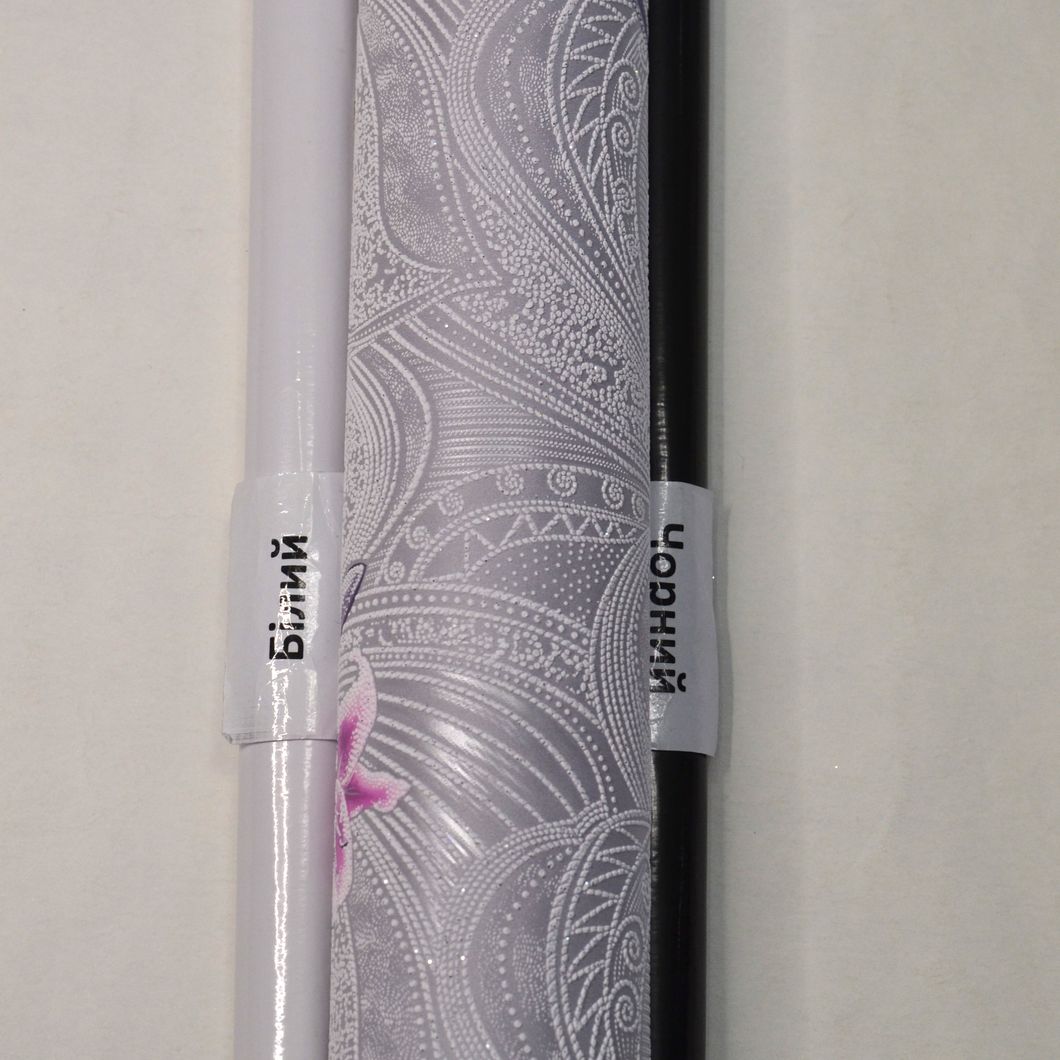 Шпалери акрилові на паперовій основі Слав'янські шпалери обои Garant В77,4 Утро бузковий 0,53 х 10,05м (7096-10)