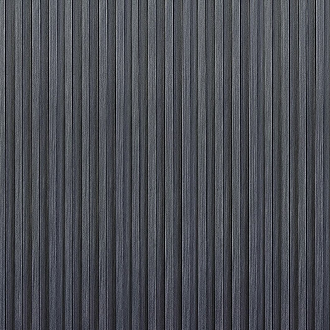 Декоративная стеновая рейка графит 3000*160*23мм (D) SW-00001529