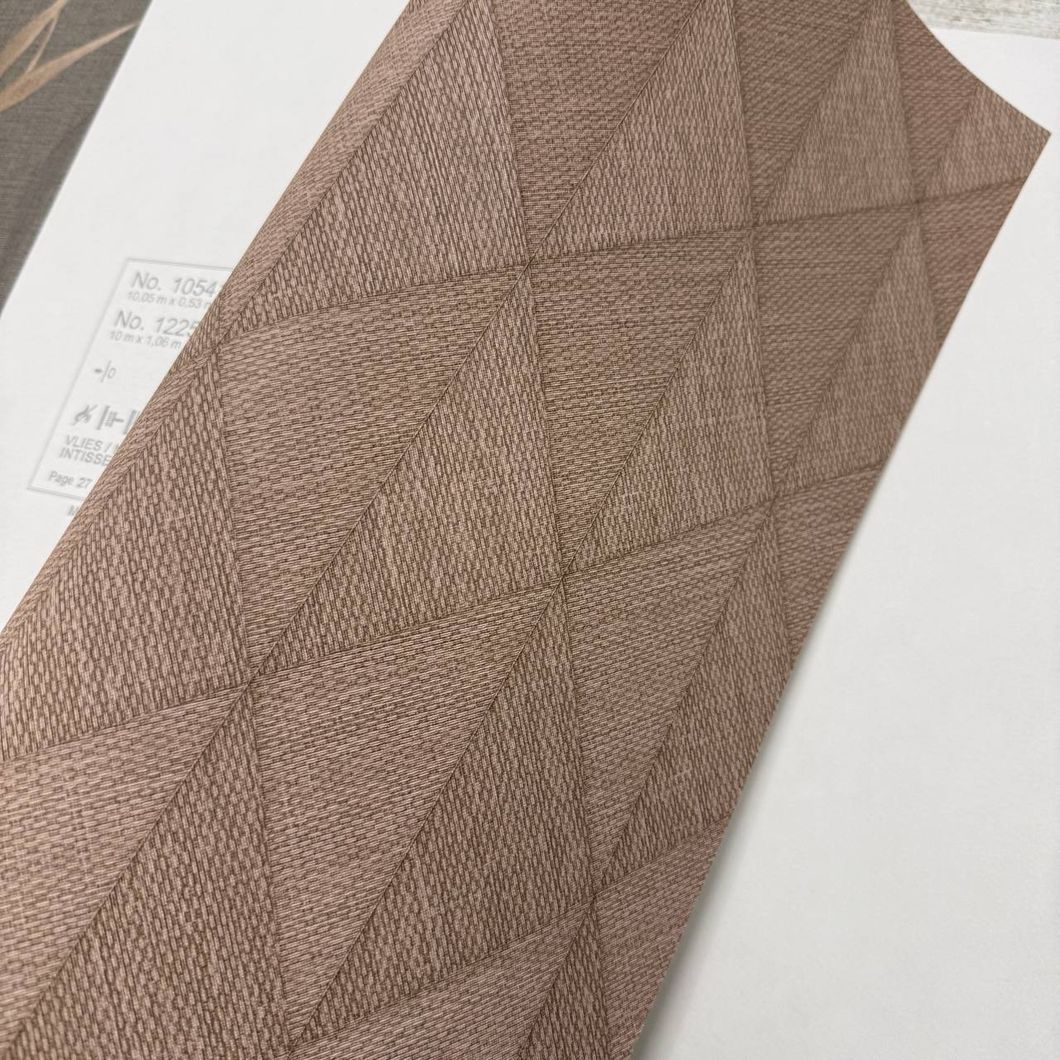 Обои виниловые на флизелиновой основе коричневые Erismann Fashion for Walls 5 1,06 х 10,05м (12252-11)