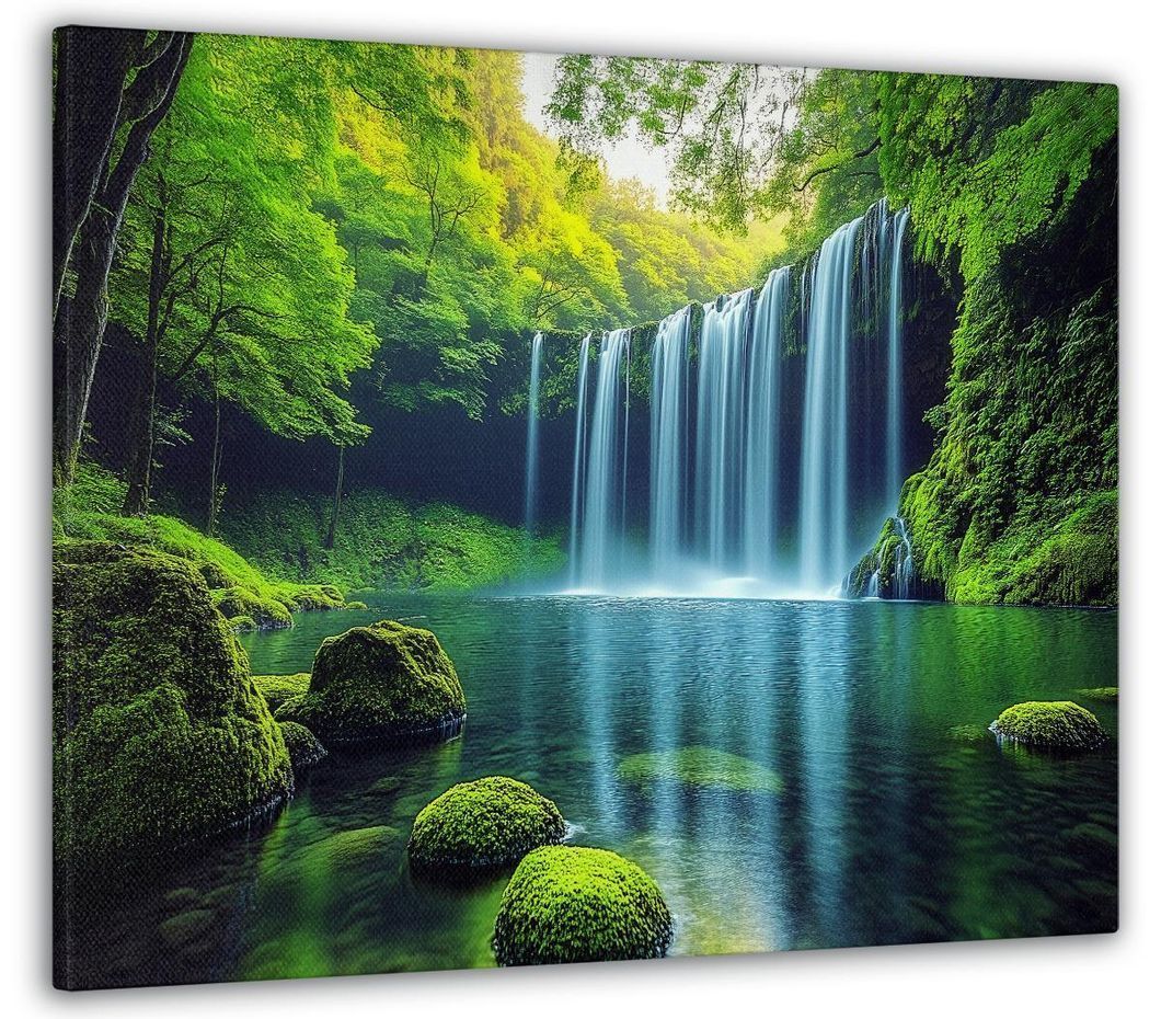 Картина на холсте МАKO " Свежесть водопада " 50x70 см MK10536_5070