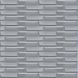 Панель стінова самоклеюча декоративна 3D кладка сірий 700 х 770 х 7 мм (034), Серый, Сірий