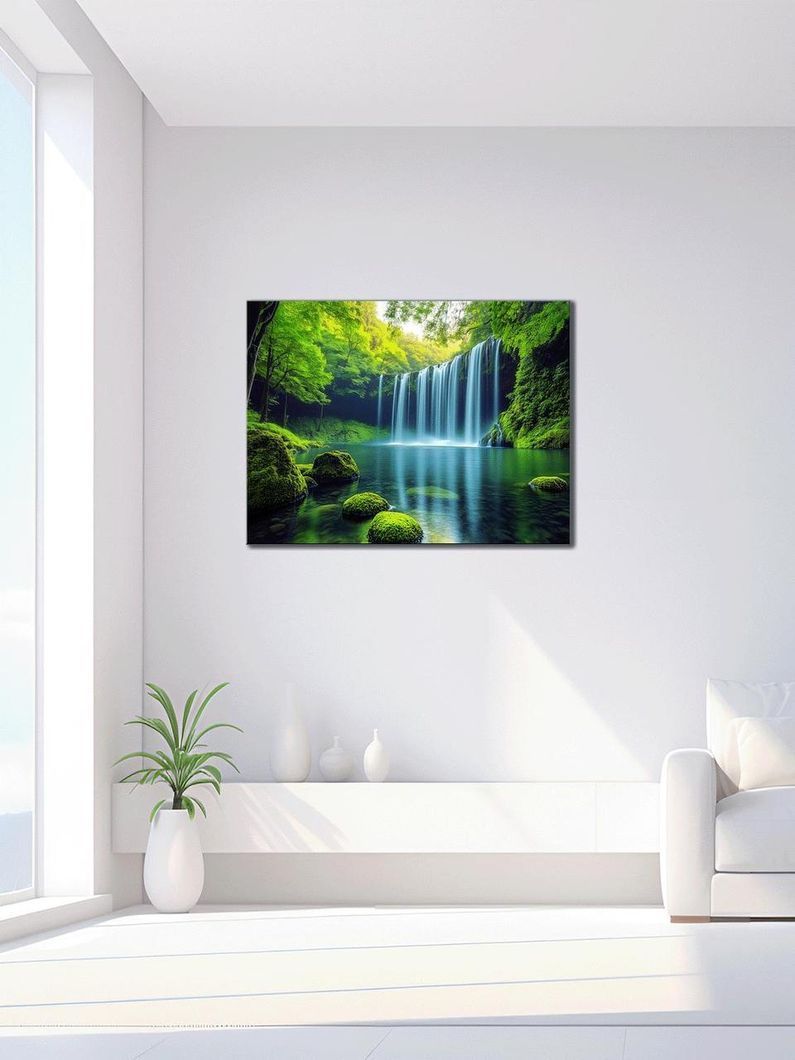 Картина на холсте МАKO " Свежесть водопада " 50x70 см MK10536_5070