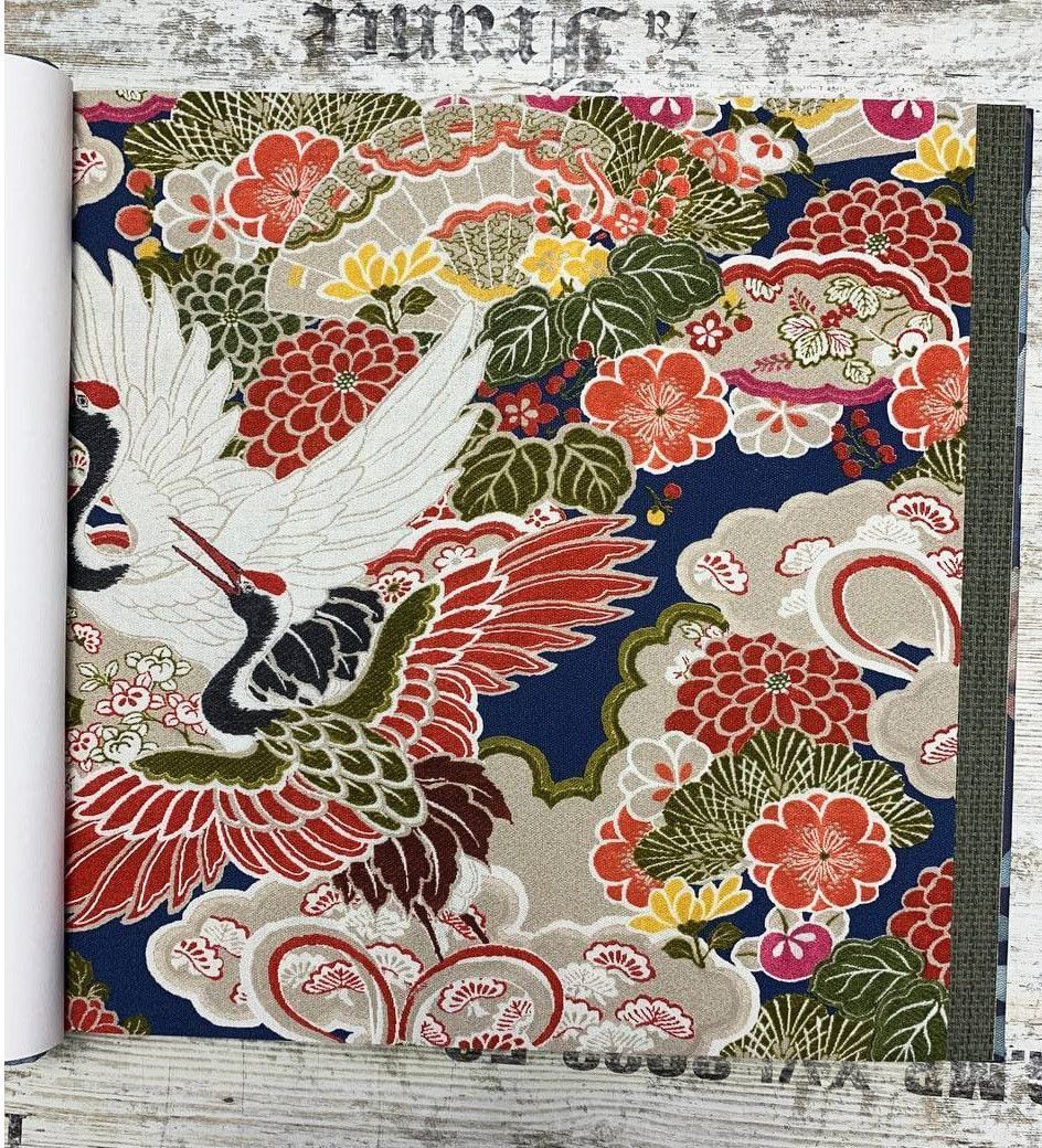 Шпалери вінілові на флізеліновій основі Rash Kimono синій 0,53 х 10,05м (409352)