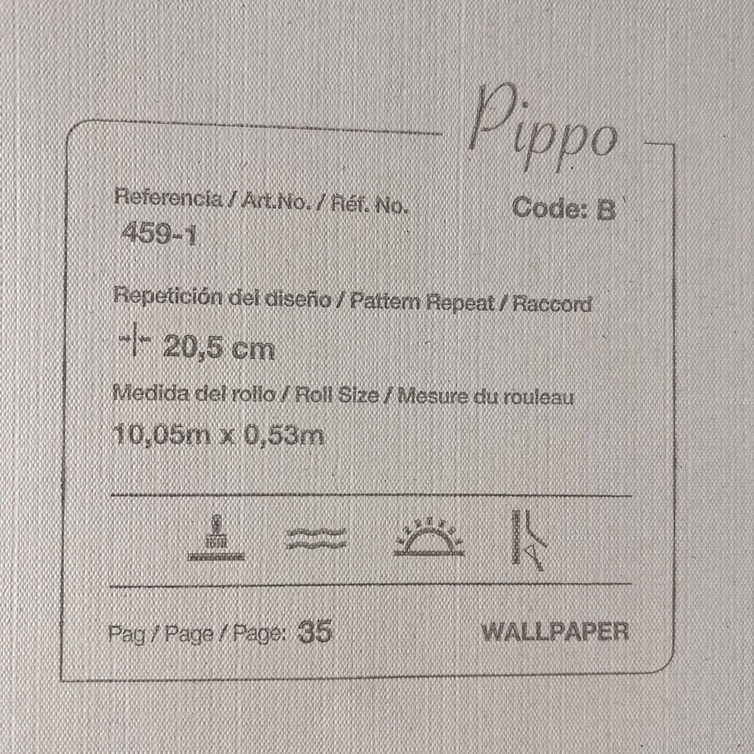 Шпалери паперові ICH Pippo блакитний 0,53 х 10,05м (459-1)