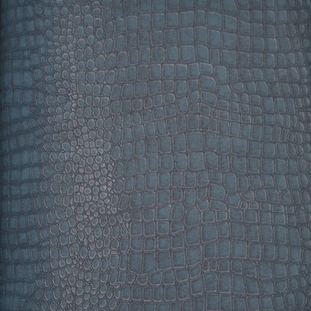 Шпалери вінілові на флізелиновій основі Superfresco Easy Crocodile Blue cиній 0,53х10,05 (108215)
