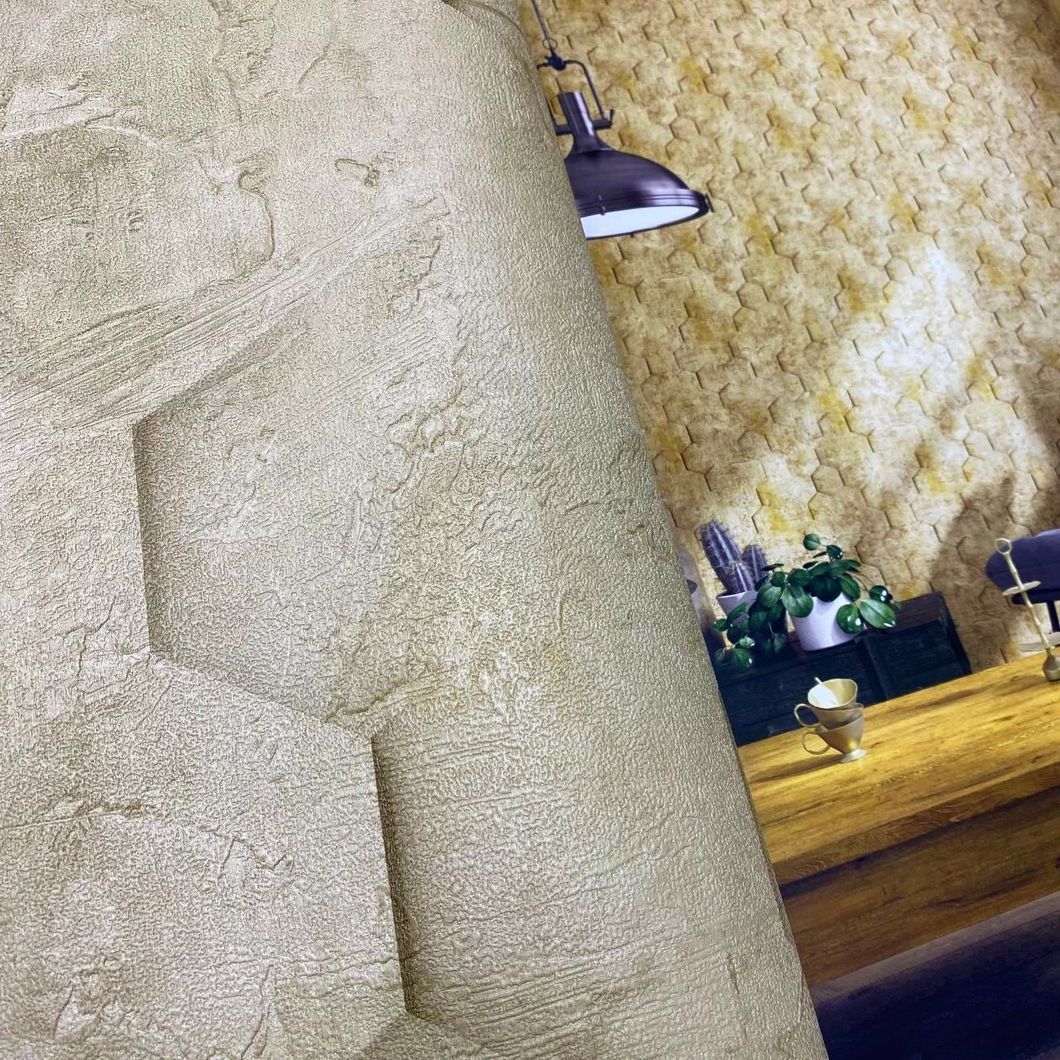 Шпалери вінілові на флізеліновій основі Marburg Loft Superior бежевий 1,06 х 10,05м (34113)