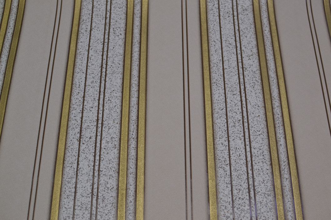 Шпалери вінілові на флізеліновій основі Crocus Вояж бежевий 1,06 х 10,05м (8042)