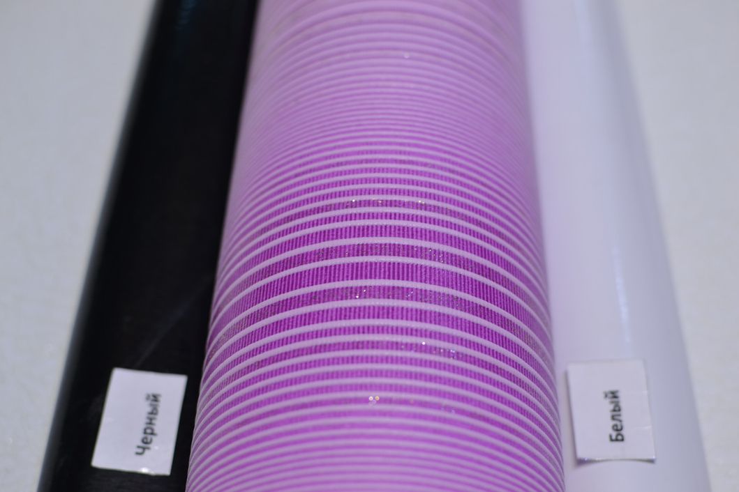 Шпалери вінілові на паперовій основі Слов'янські шпалери B40,4 Блюз фіолетовий 0,53 х 15м (5633 - 06)