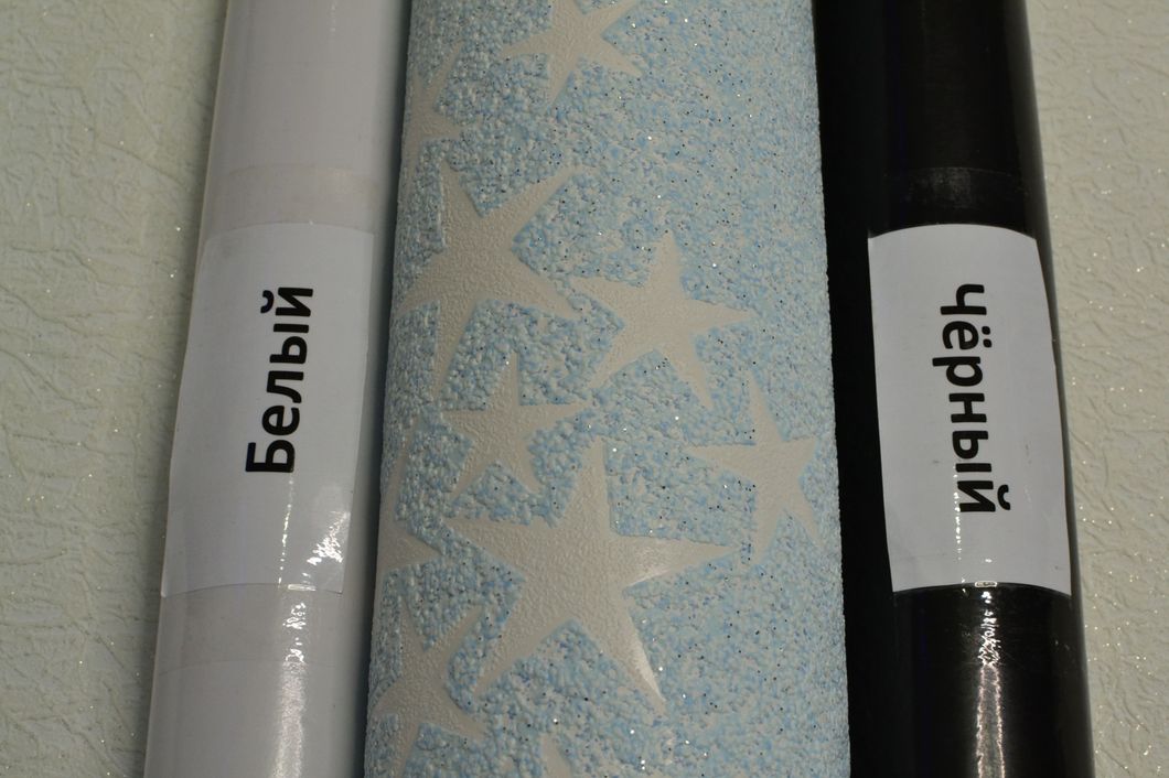 Обои виниловые на бумажной основе ArtGrand Bravo голубой 0,53 х 10,05м (80533BR32),