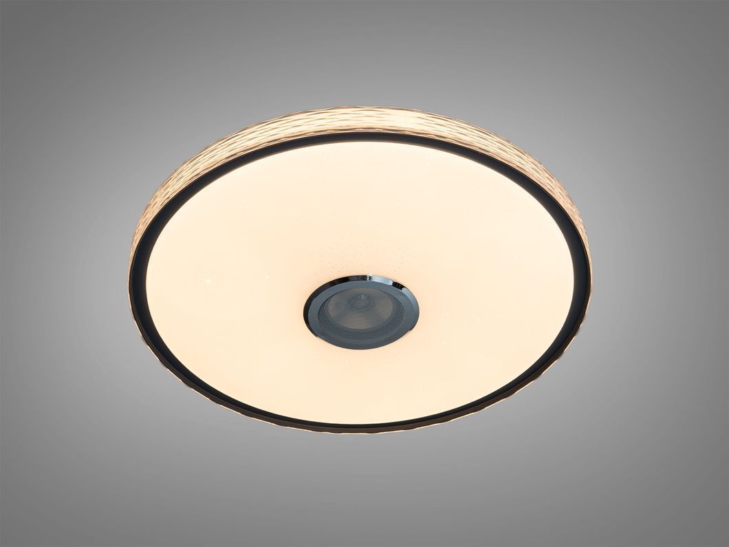 Стельова люстра LED біла 80 Вт RGB Bluetooth TUYA, TUYA додаток