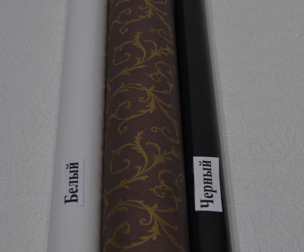 Обои бумажные Эксклюзив коричневый 0,53 х 10,05м (022-08)