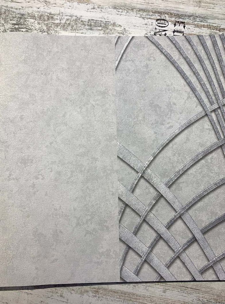Шпалери вінілові на флізеліновій основі Marburg Art Deco сірий 1,06 х 10,05м (31961)