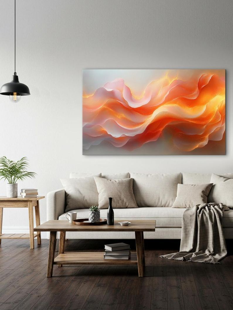 Картина на холсте МАKO "Теплота цвета" 60x100 см MK10609