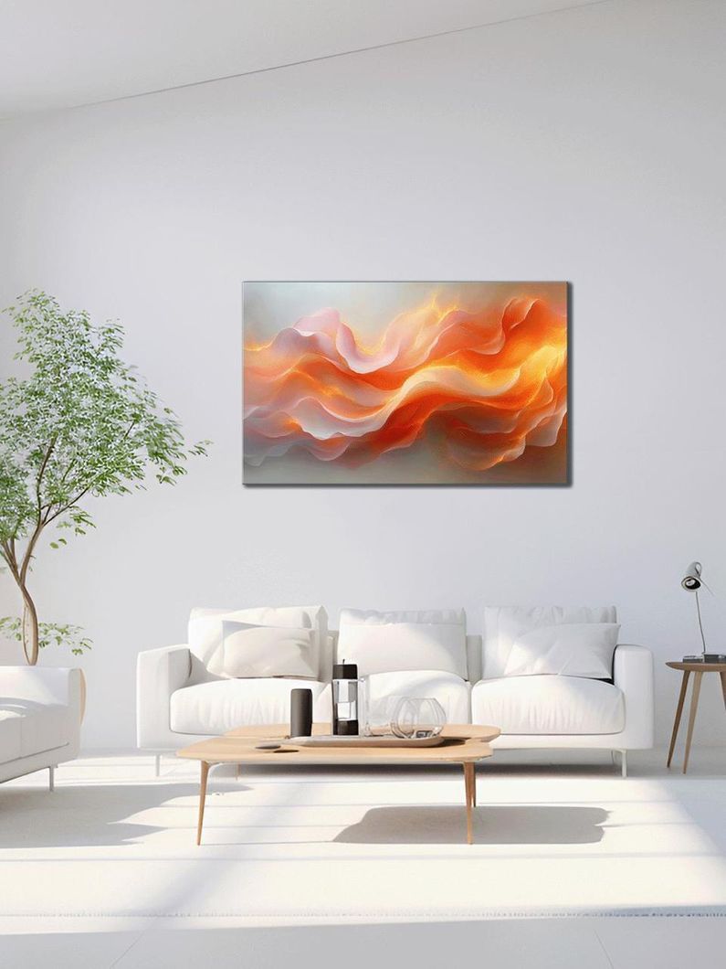 Картина на холсте МАKO "Теплота цвета" 60x100 см MK10609