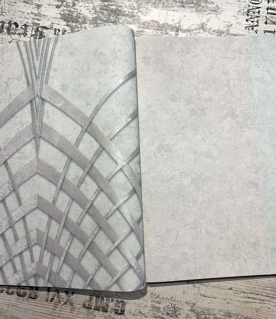 Обои виниловые на флизелиновой основе Marburg Art Deco серый 1,06 х 10,05м (31961)
