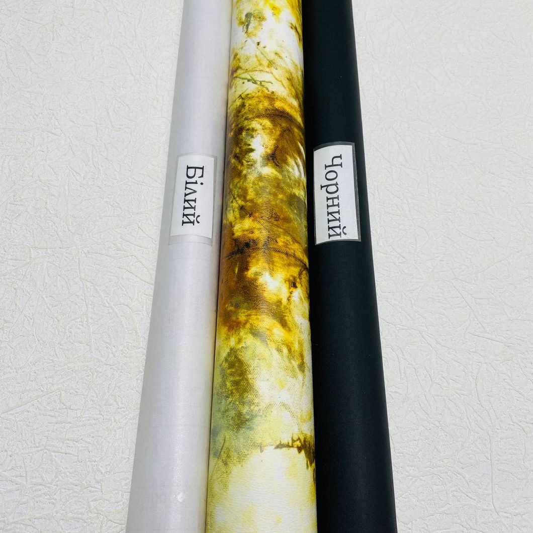 Шпалери дуплексні на паперовій Континент Сиплекс VIP Ліс, жовтий 0,53 х 10м (40502)