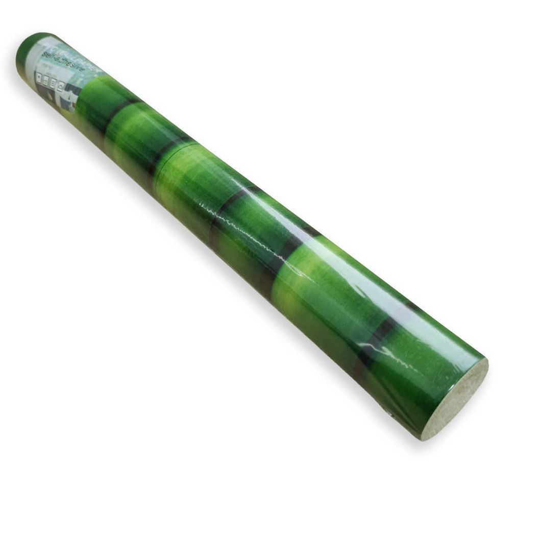 Самоклеюча декоративна плівка бамбук 0,45Х10М (KN-X0183-1), Зелений, Зелений