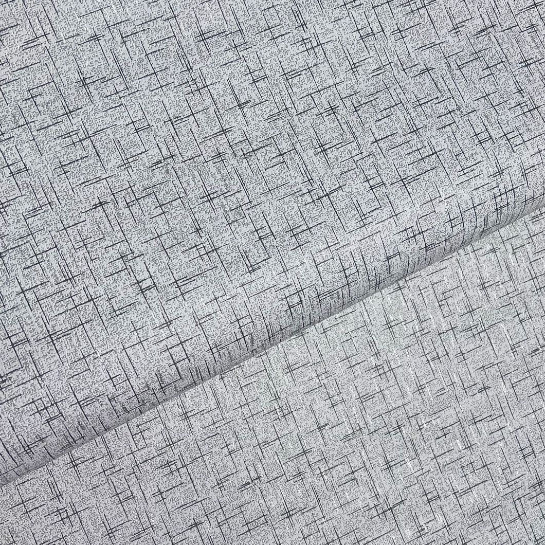 Обои бумажные Континент Рогожка серый 0,53 х 10,05м (1320)