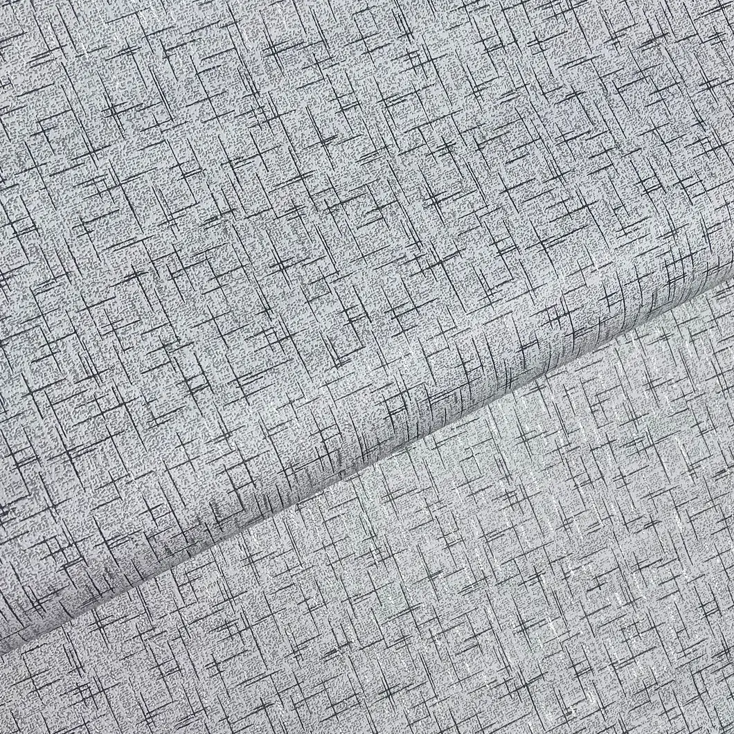 Шпалери паперові Континент Рогожка сірий 0,53 х 10,05м (1320) — купити в інтернет-магазині STARMAX