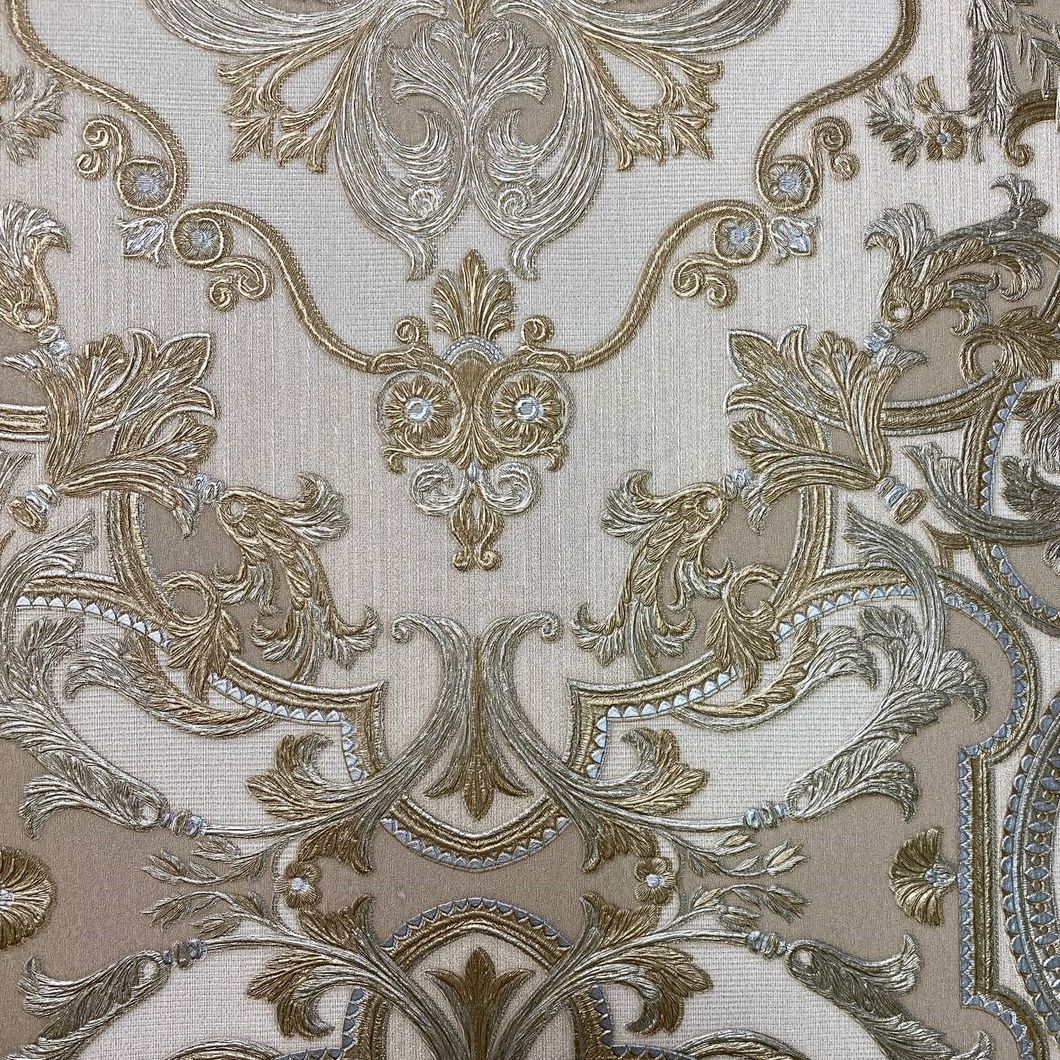 Шпалери вінілові на флізеліновій основі темно-бежевий AdaWall SEYYAH 1,06 х 10,05м (1301-4)