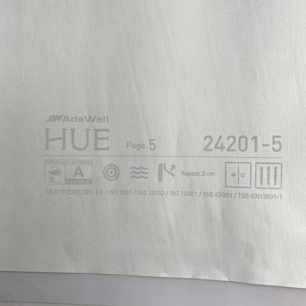 Шпалери вінілові на флізеліновій основі AdaWall Hue сірі 1,06 х 10,05м (24201-5)