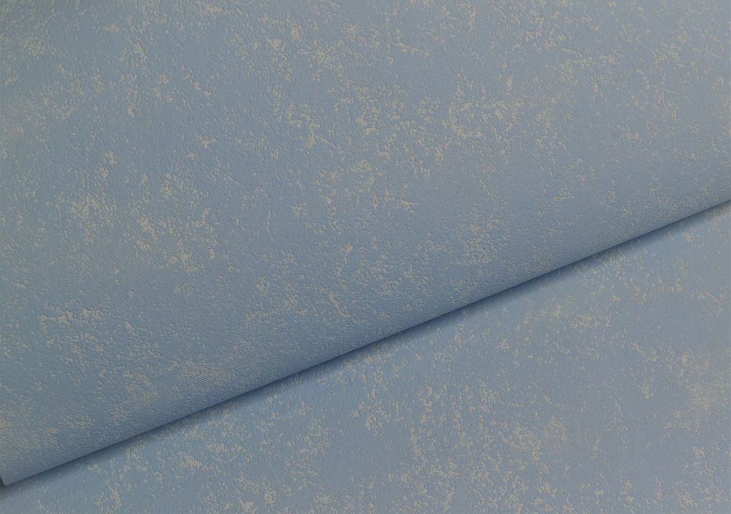 Обои виниловые на бумажной основе Vinil ВКС Зайчики стена голубой 0,53 х 10,05м (5-1336)