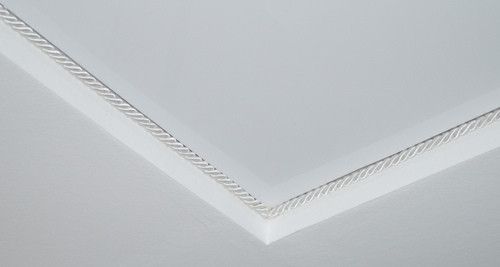 Шнур декоративный кант для натяжных потолков Однотонный серый 0,011 х 1м (100-10010), Серый, Серый