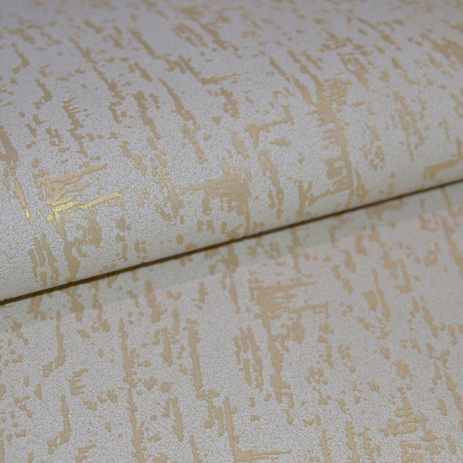 Шпалери вінілові на паперовій основі Слов'янські шпалери Comfort plus B41,4 Терек бежевий 0,53 х 15м (C 749 - 01)