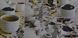 Панель стеновая декоративная пластиковая мозаика ПВХ "Чайная церемония" 956 мм х 480 мм (155чц), Серый, Серый