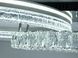 Люстра потолочная LED Diasha золото 2 кольца 180W