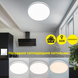 Накладной светодиодный светильник OKO 54W R-ON/OFF 400&times;25-WHITE-220-IP20 Управляется выключателем (без пульта), Білий