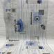 Шпалери вінілові на паперовій основі супер мийка Сині Слов'янські шпалери Expromt В46,4 Капучино 0,53м х 10,05м (9112-03)