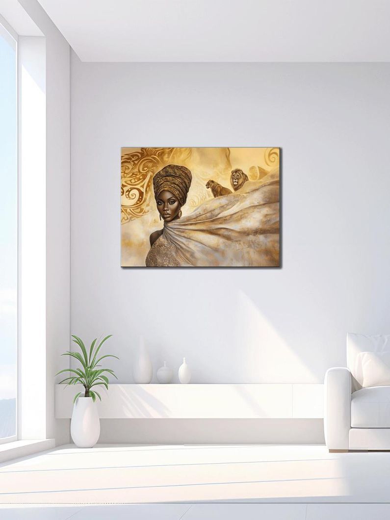 Картина на холсте МАKO " Золото Африки " 50x70 см MK10593_5070