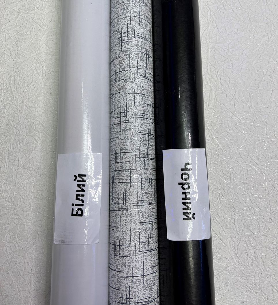 Шпалери паперові Континент Рогожка сірий 0,53 х 10,05м (1320)